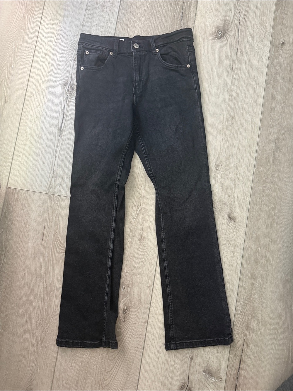 Zara Girl’s Straight Black Jeans Size 13-14